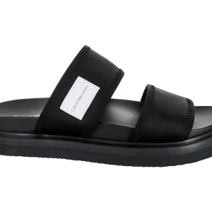 Sandalias Calvin Klein Sandalia Negra M00642 Para Hombre