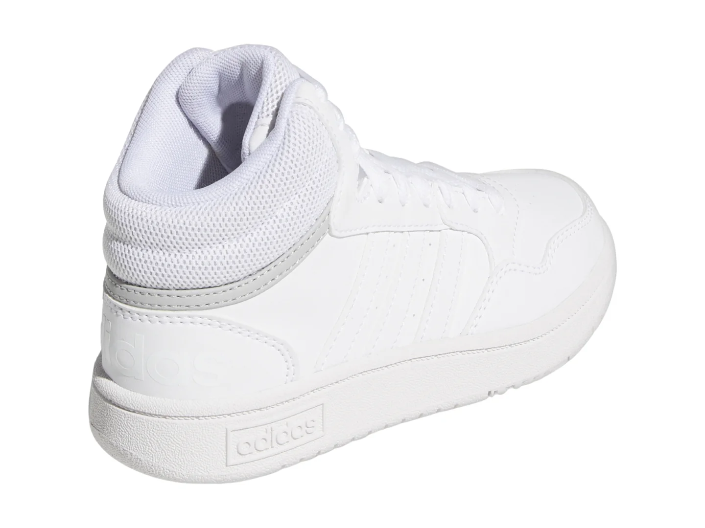 Tenis Adidas Hoops 3 0 Mid K Gw0401 Para Niño - Imagen 3