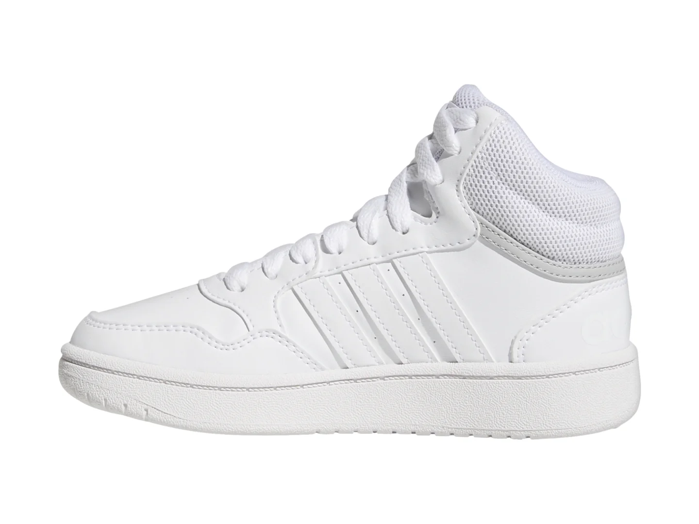 Tenis Adidas Hoops 3 0 Mid K Gw0401 Para Niño - Imagen 4