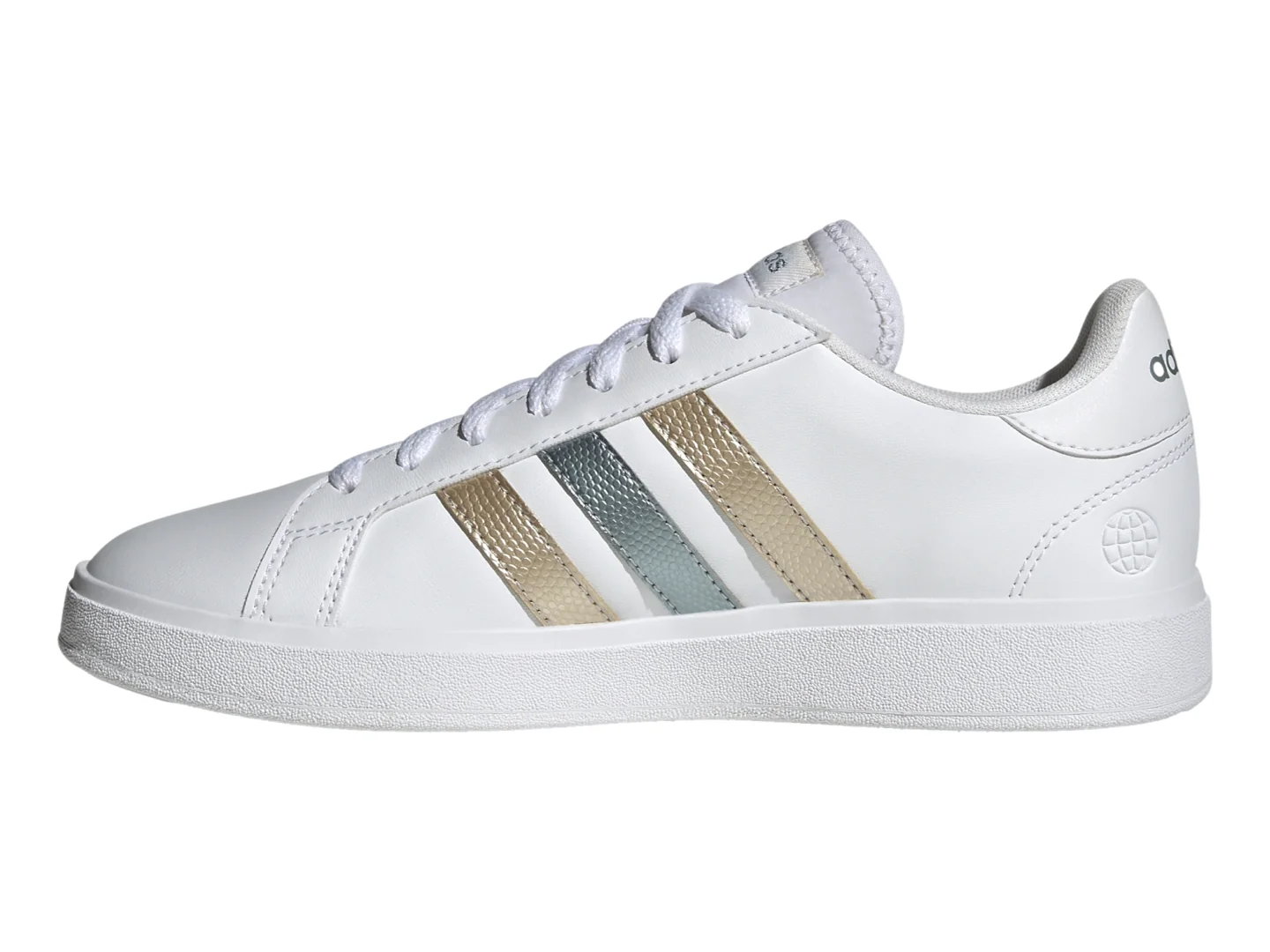 Tenis Adidas Grand Court Base 2 0 Id1865 Para Mujer - Imagen 4