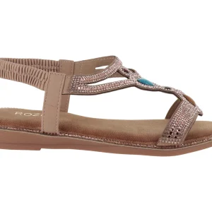 Sandalias Harley Roze 24P572 Para Mujer