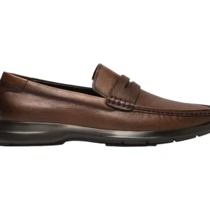 Zapatos Flexi Mocasin Cafe Caballero 418201 Para Hombre