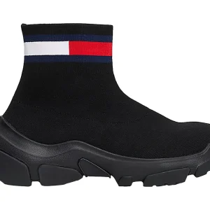 Botas Tommy Hilfiger Tjw Sock Boot N02446 Para Mujer