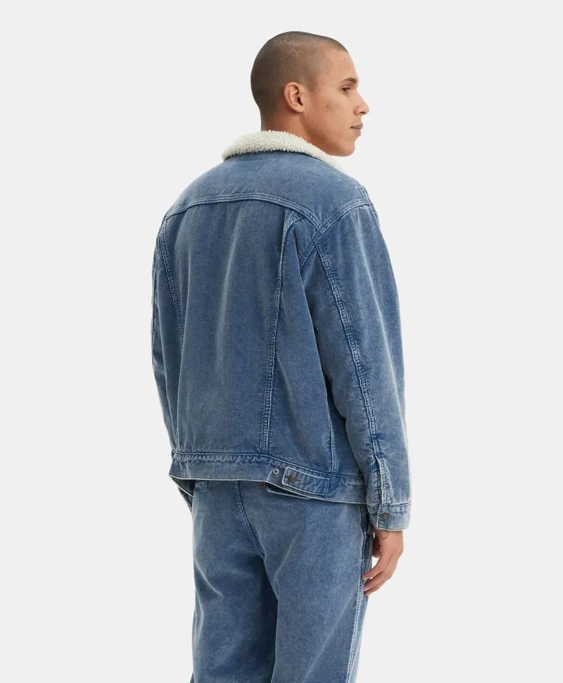 Levi's Type 3 Sherpa Trucker Azul - Imagen 3