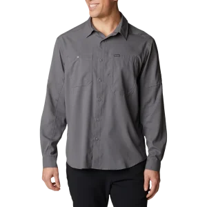Camisa de manga larga Columbia ligera Silver Ridge para hombre