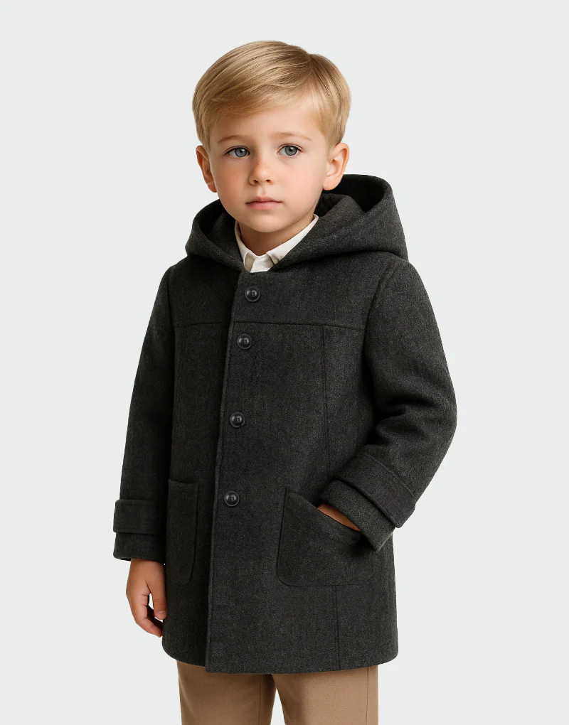 Boy Coat with Hood