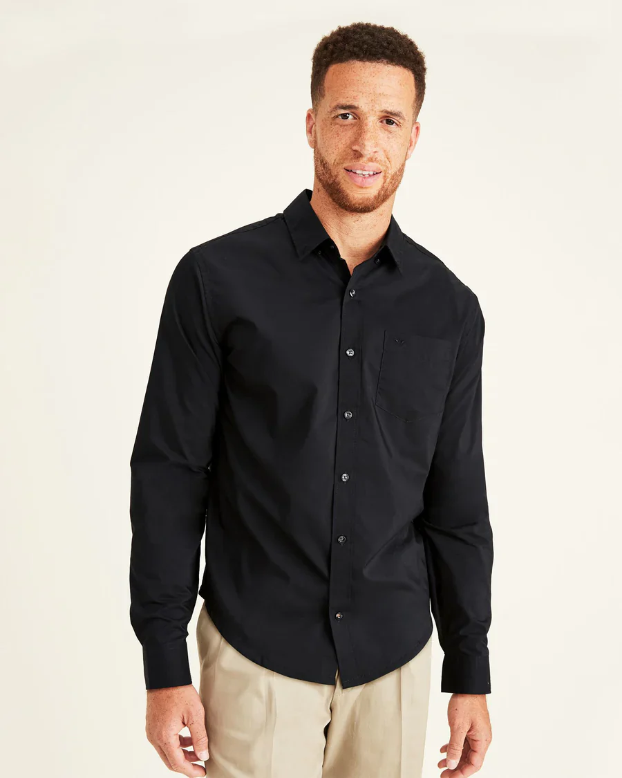 Camisa Dockers Signature Comfort Flex, corte clásico (Big and Tall)