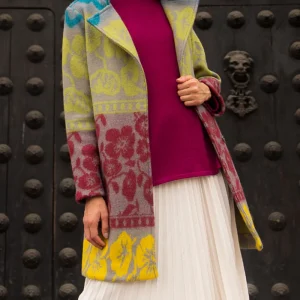 Flower Block Coat
