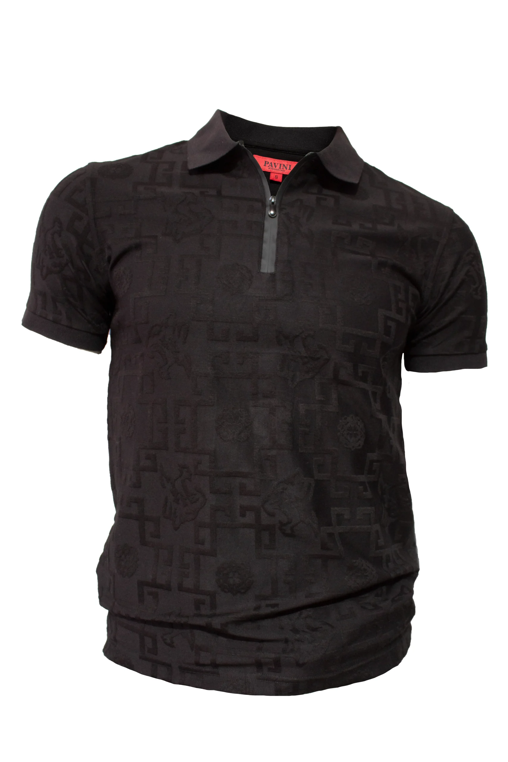 PLAYERA TIPO POLO PAVINI CON ESTAMPADO PT-3026