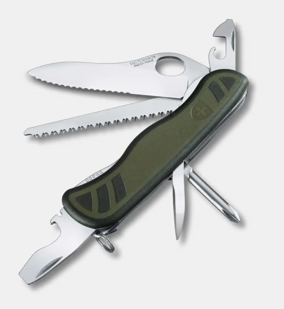 Navaja del soldado suizo 08 VICTORINOX 0.8461.MWCH VERDE MILITAR