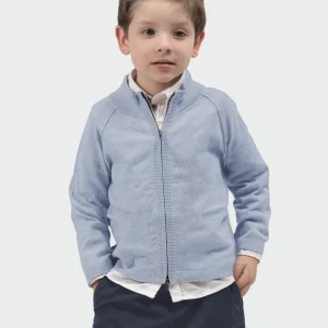 Kids Zipper Cardigan