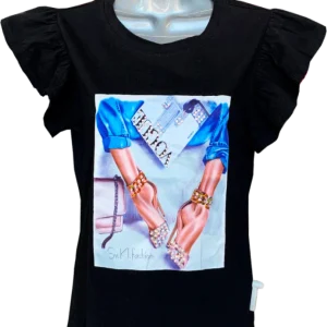 BLUSA  FASHION | NEGRO