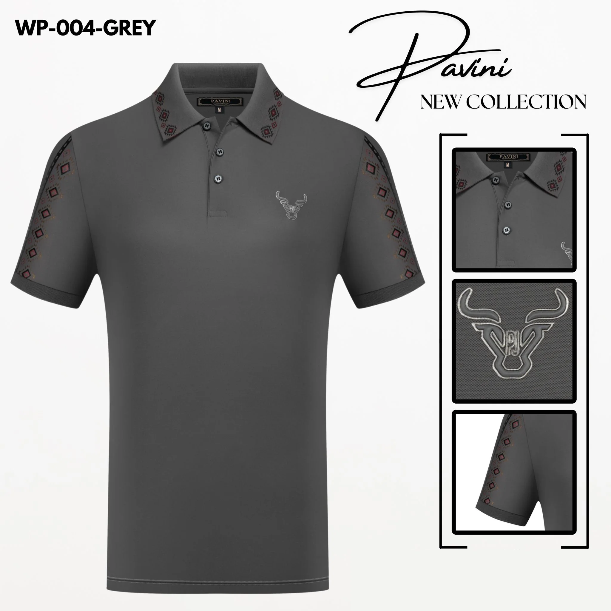 PLAYERA TIPO POLO PAVINI WP-004
