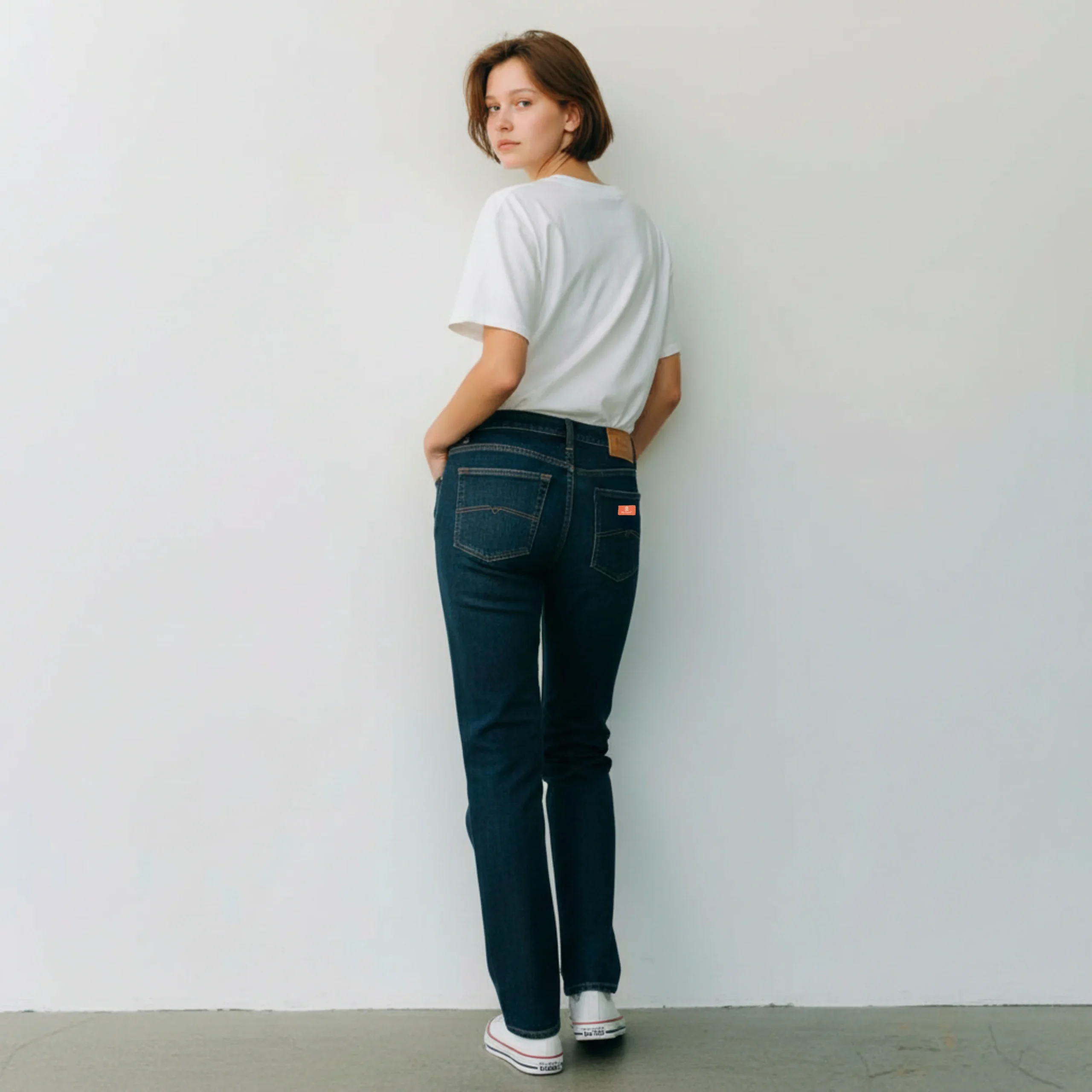 PANTALON MEZCLILLA CLASSIC FIT MY LAND DAMA M1972D